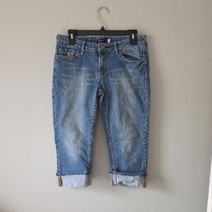 Vigoss 90's Y2K Mid-Wash Cropped Women's Jeans Size 7